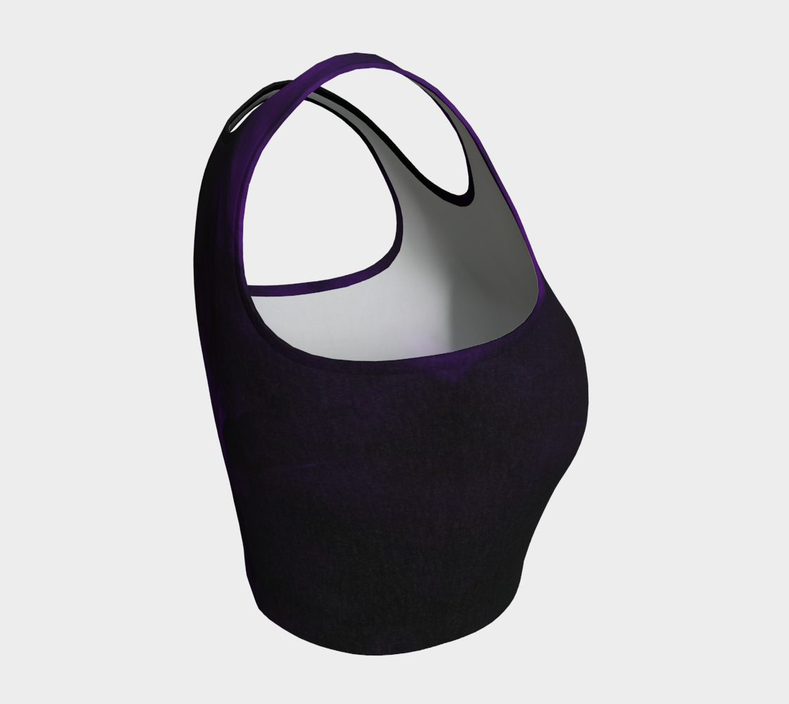 Top court de sport Violet Interdit