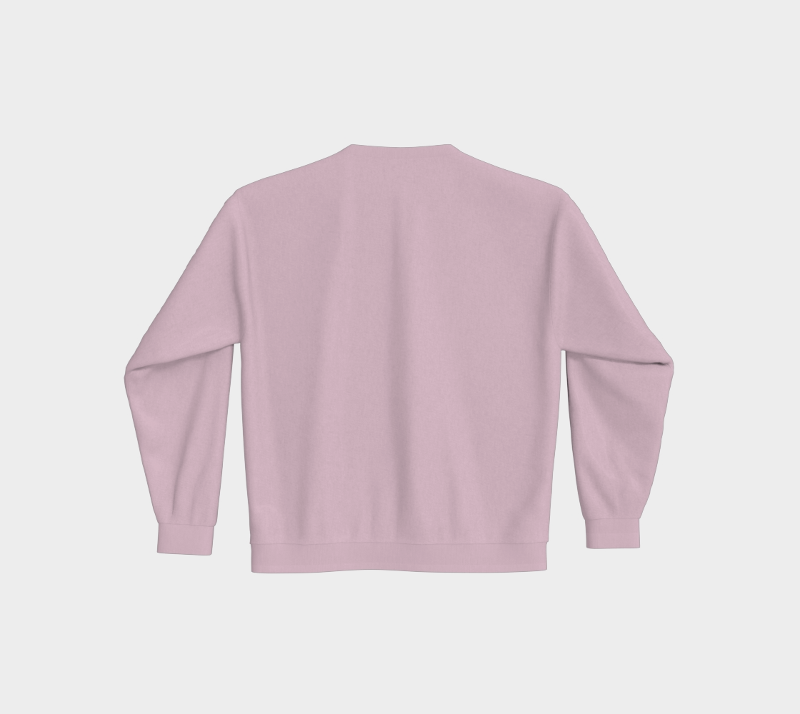 Coton ouaté à col rond Emoji Emerveillé