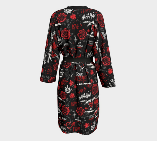 Robe de Chambre Rose Interdite