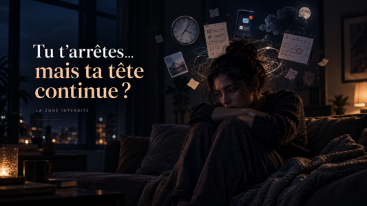 Tu t’arrêtes… mais ta tête continue?