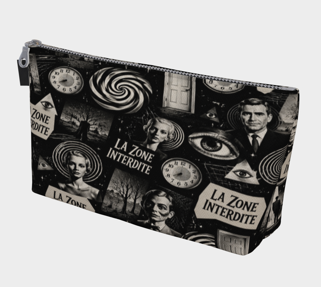 Trousse polyvalente en toile Retro Psychédélique