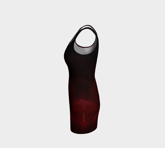 Robe Moulante Rouge Interdit