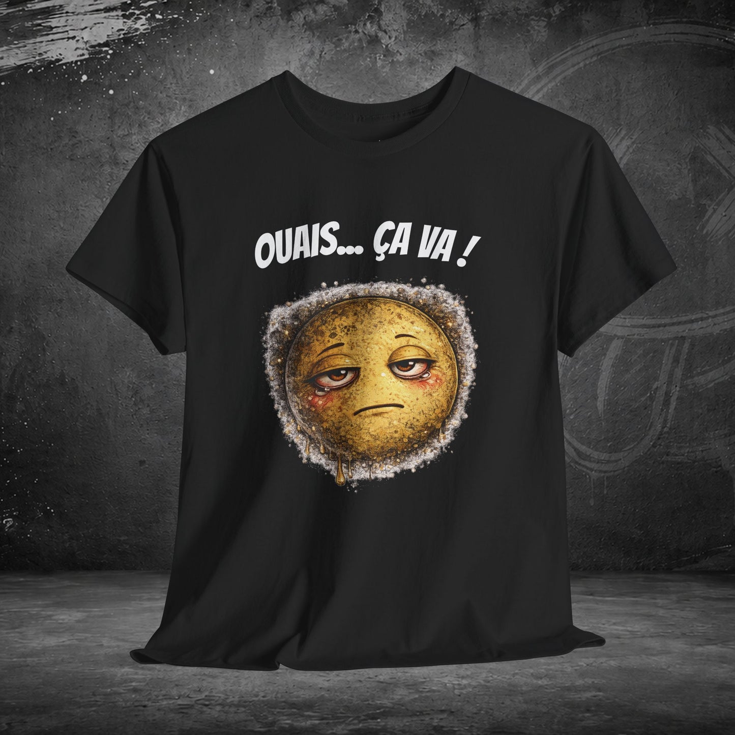 T-Shirt Mal Commodes — Emoji Blazé - Ouais... Ça Va !