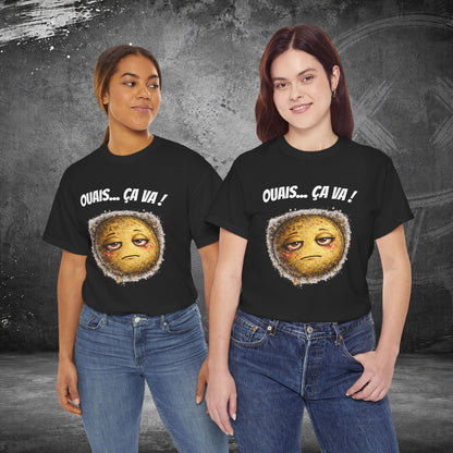 T-Shirt Mal Commodes — Emoji Blazé - Ouais... Ça Va !