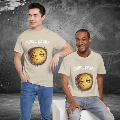 T-Shirt Mal Commodes — Emoji Blazé - Ouais... Ça Va !