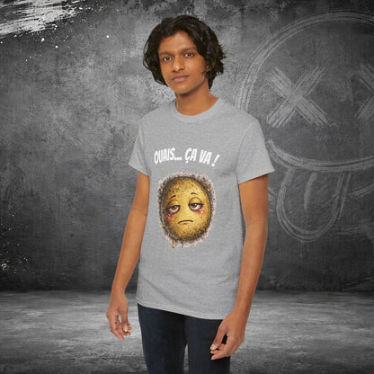 T-Shirt Mal Commodes — Emoji Blazé - Ouais... Ça Va !