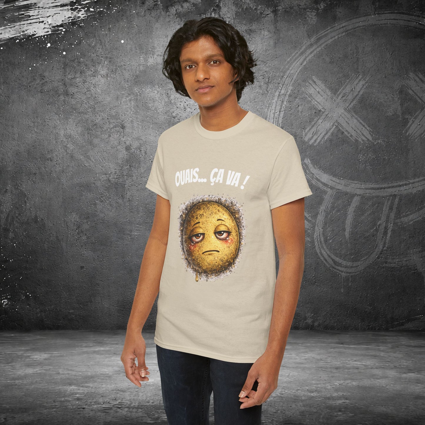 T-Shirt Mal Commodes — Emoji Blazé - Ouais... Ça Va !