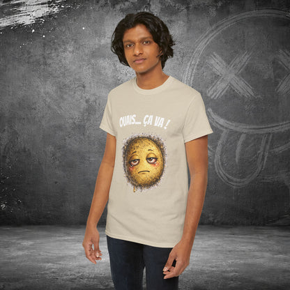 T-Shirt Mal Commodes — Emoji Blazé - Ouais... Ça Va !