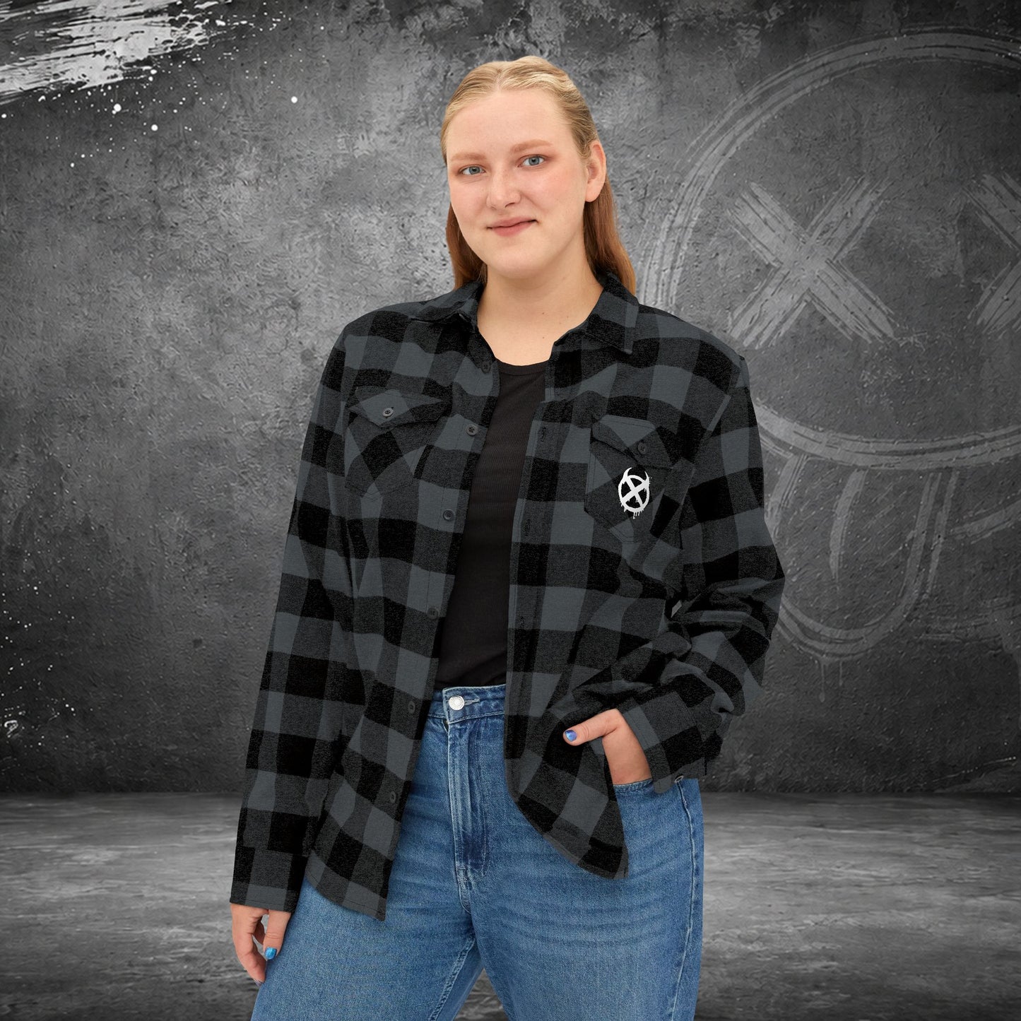 Chemise en Flanelle à Carreaux La Zone Interdite