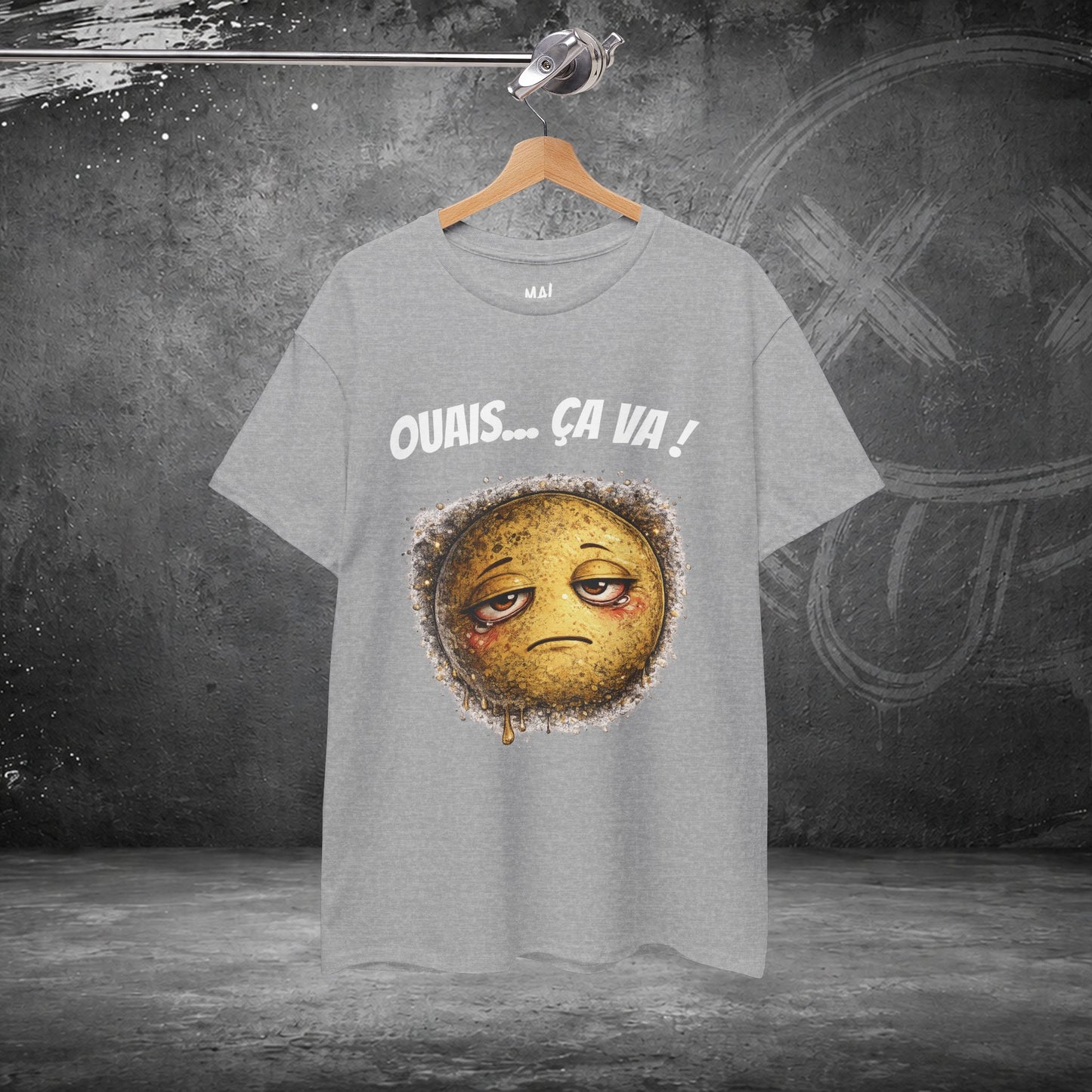 T-Shirt Mal Commodes — Emoji Blazé - Ouais... Ça Va !