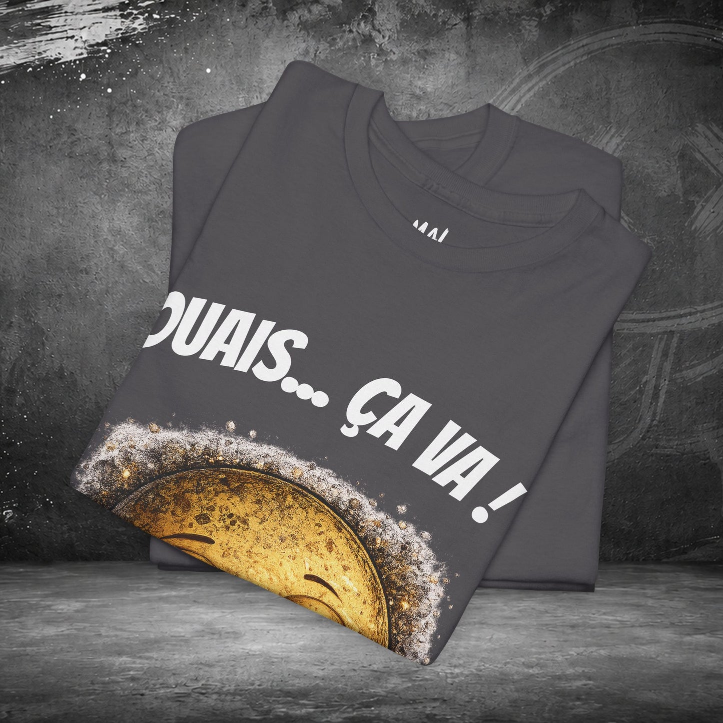 T-Shirt Mal Commodes — Emoji Blazé - Ouais... Ça Va !