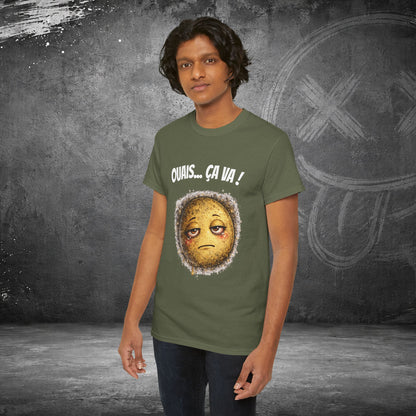 T-Shirt Mal Commodes — Emoji Blazé - Ouais... Ça Va !