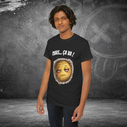 T-Shirt Mal Commodes — Emoji Blazé - Ouais... Ça Va !