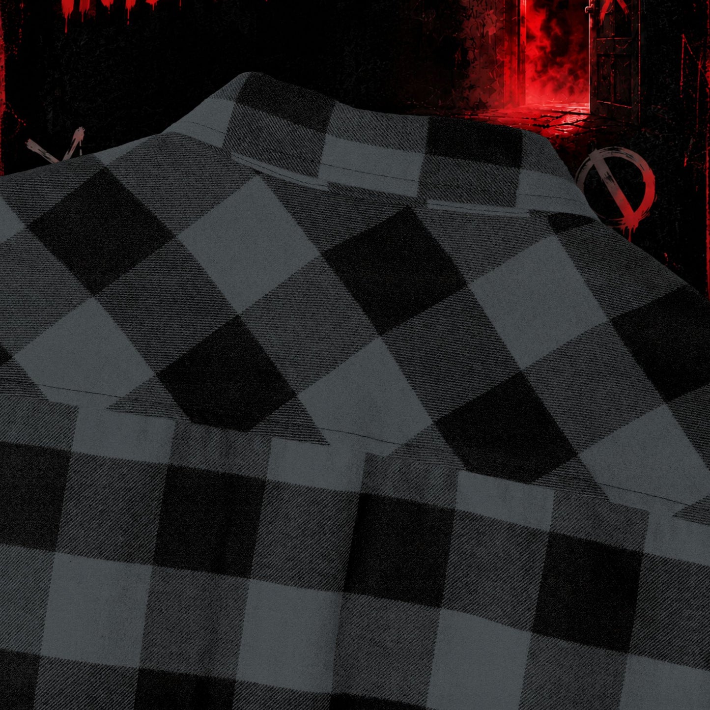 Chemise en Flanelle à Carreaux La Zone Interdite
