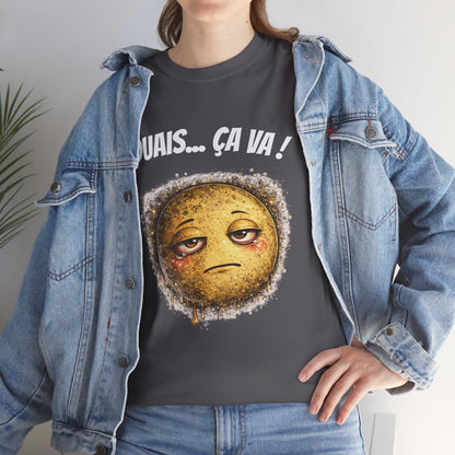 T-Shirt Mal Commodes — Emoji Blazé - Ouais... Ça Va !