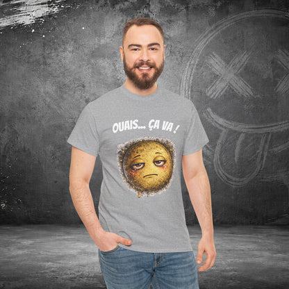 T-Shirt Mal Commodes — Emoji Blazé - Ouais... Ça Va !