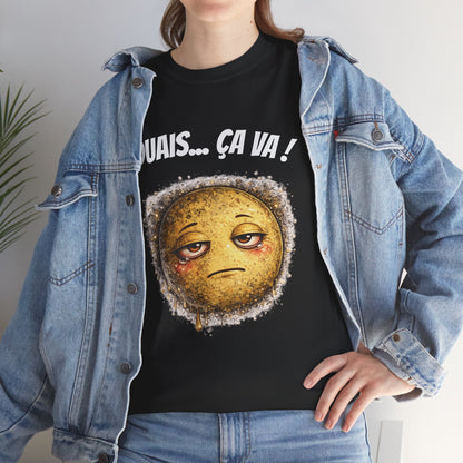 T-Shirt Mal Commodes — Emoji Blazé - Ouais... Ça Va !