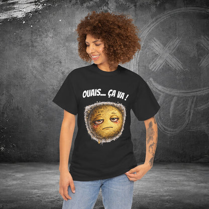 T-Shirt Mal Commodes — Emoji Blazé - Ouais... Ça Va !