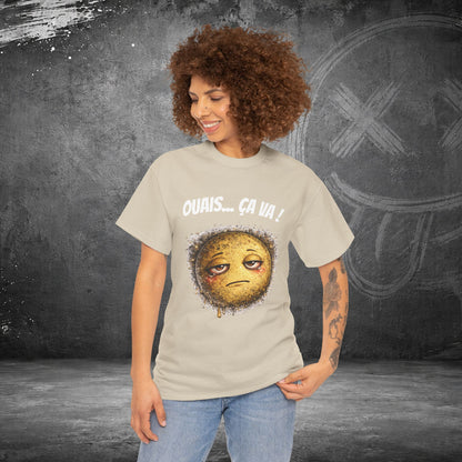 T-Shirt Mal Commodes — Emoji Blazé - Ouais... Ça Va !
