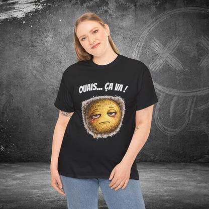 T-Shirt Mal Commodes — Emoji Blazé - Ouais... Ça Va !