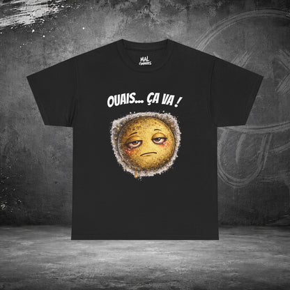 T-Shirt Mal Commodes — Emoji Blazé - Ouais... Ça Va !