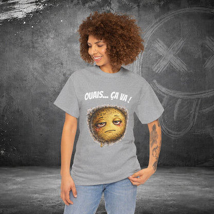 T-Shirt Mal Commodes — Emoji Blazé - Ouais... Ça Va !