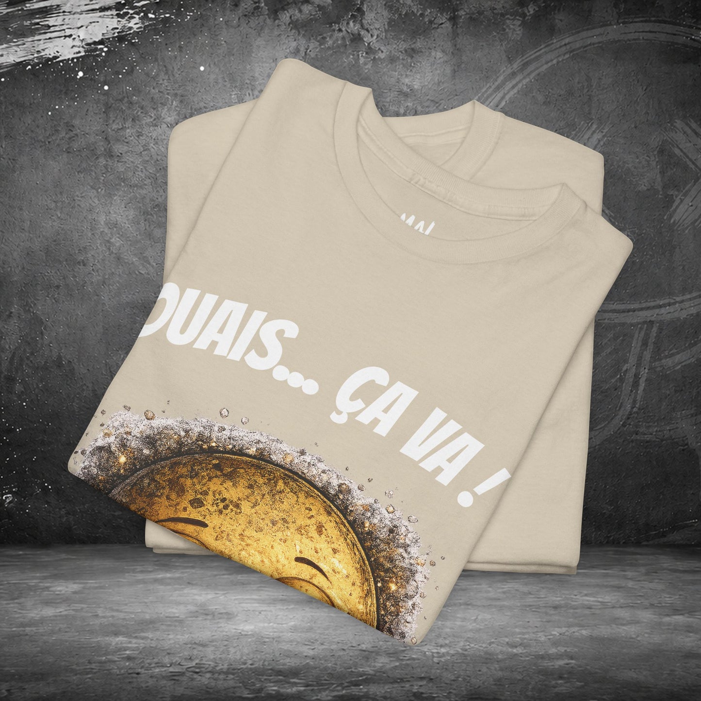 T-Shirt Mal Commodes — Emoji Blazé - Ouais... Ça Va !