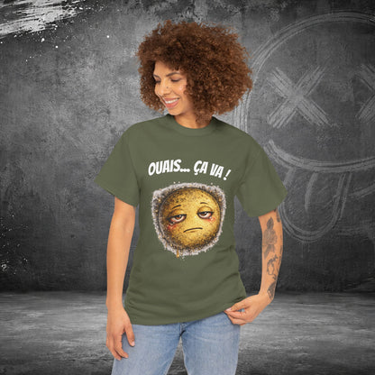 T-Shirt Mal Commodes — Emoji Blazé - Ouais... Ça Va !