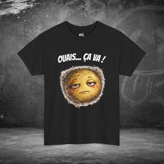 T-Shirt Mal Commodes — Emoji Blazé - Ouais... Ça Va !