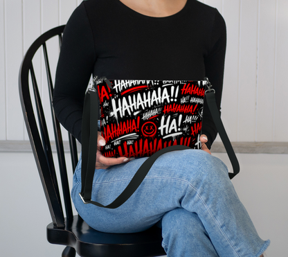 Sac bandoulière en cuir végane HahaHaHa!