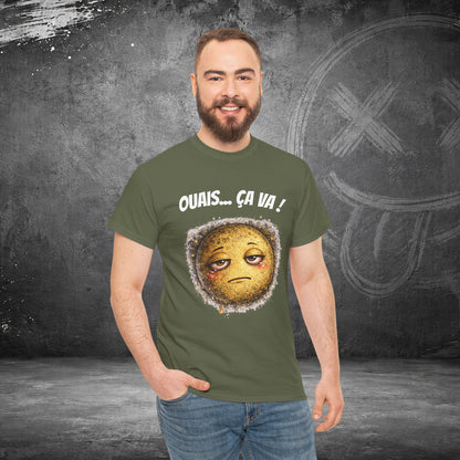 T-Shirt Mal Commodes — Emoji Blazé - Ouais... Ça Va !