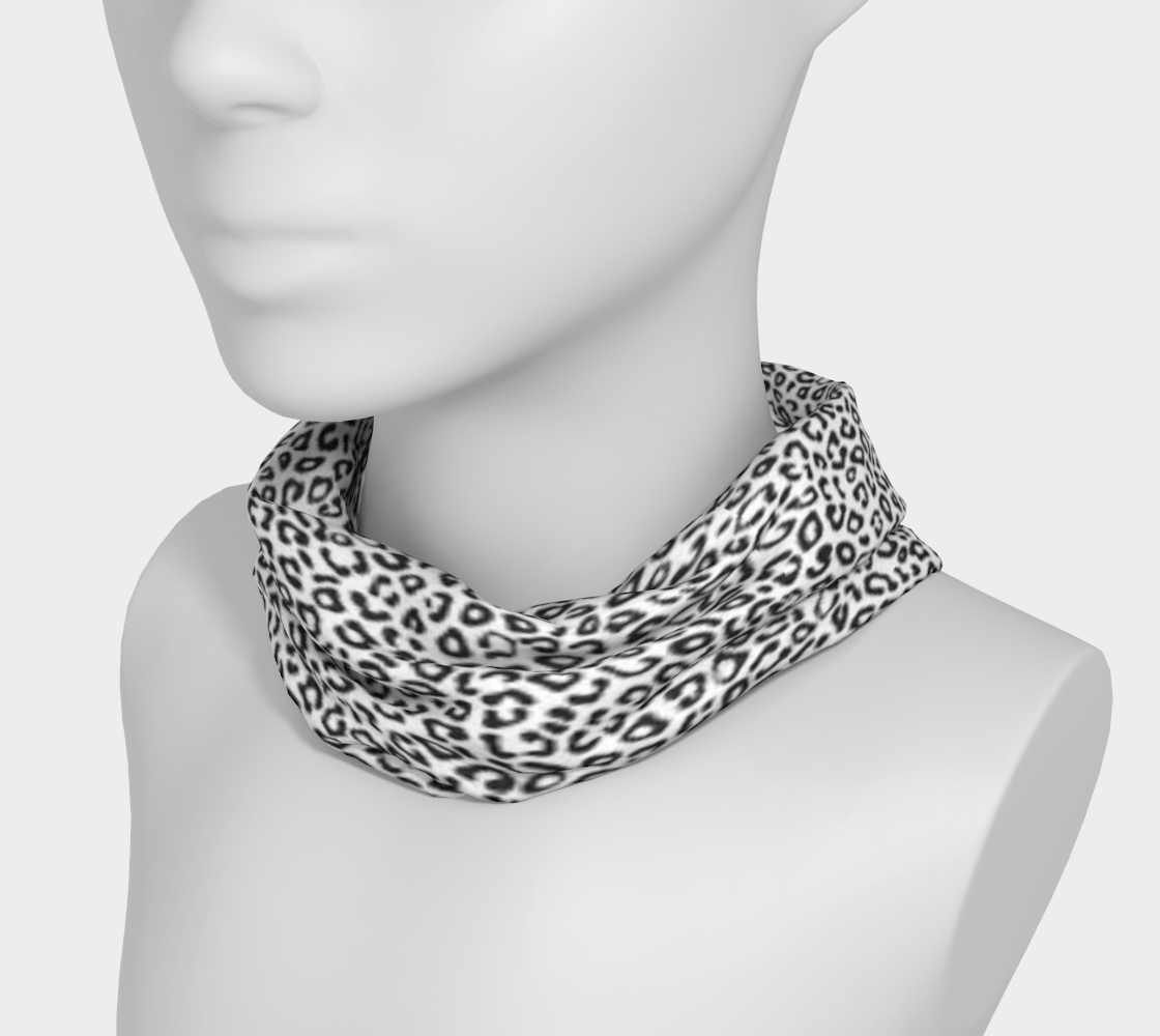 Bandeau Léopard Blanc