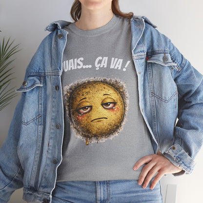 T-Shirt Mal Commodes — Emoji Blazé - Ouais... Ça Va !