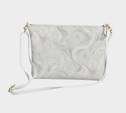 Sac bandoulière en cuir végane LZI Voile de Lune