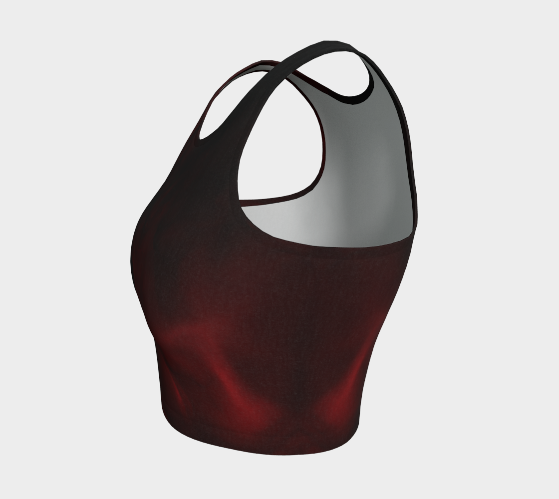 Ensemble Sport Rouge Interdit — Top + Legging