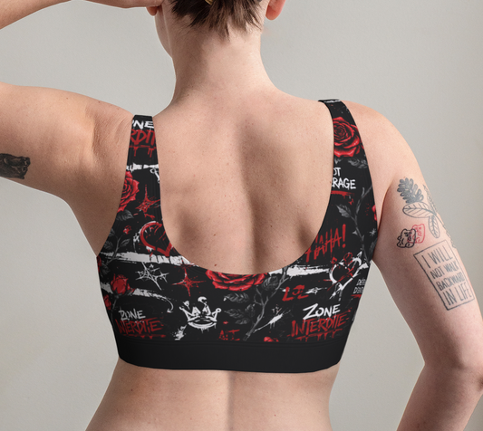 Brassière échancrée Rose Interdite