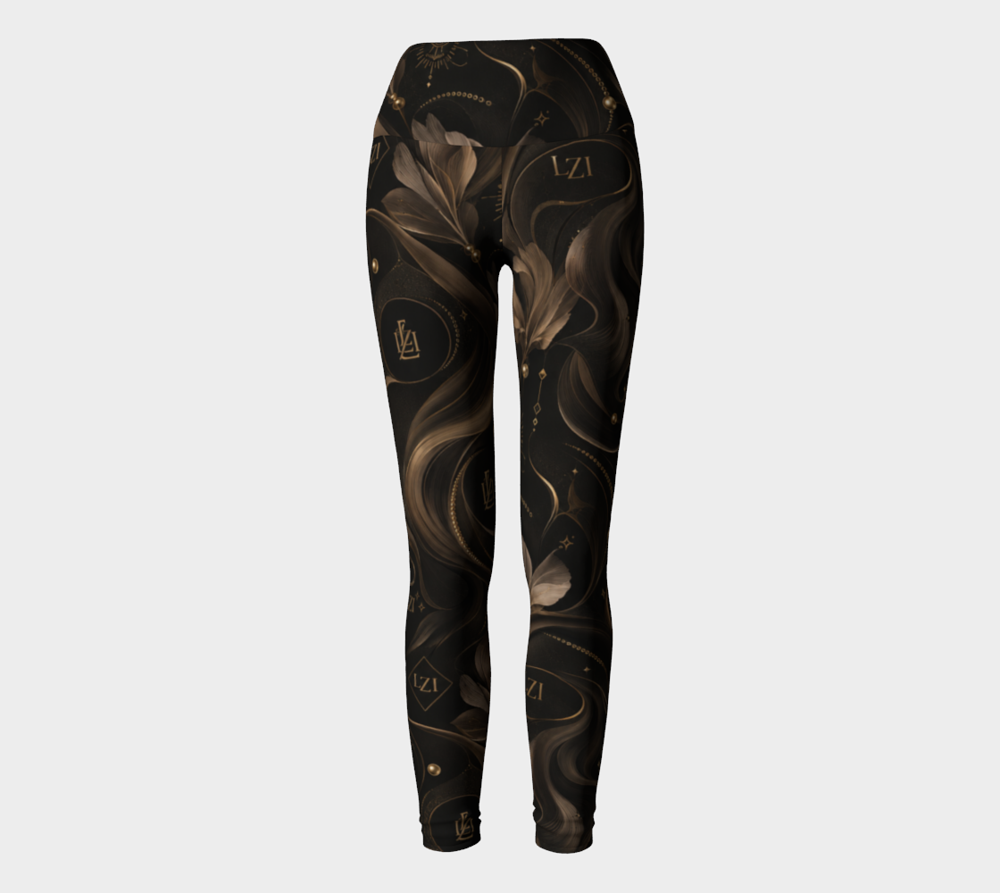 Leggings Yoga LZI Ébène