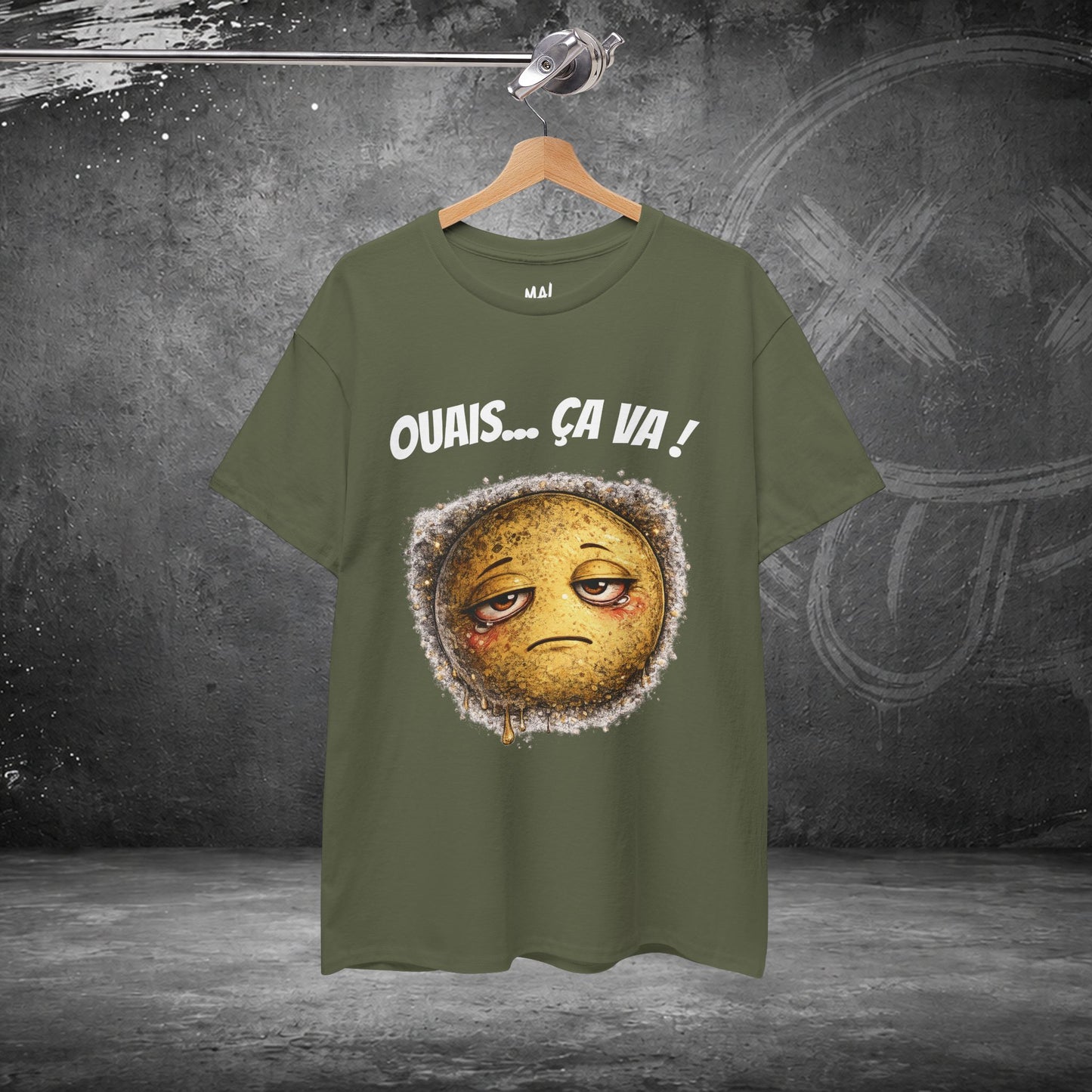 T-Shirt Mal Commodes — Emoji Blazé - Ouais... Ça Va !