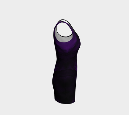 Robe Moulante Violet Interdit