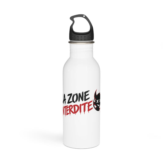 Gourde Portative en Acier Inoxydable – La Zone Interdite 🖤😈
