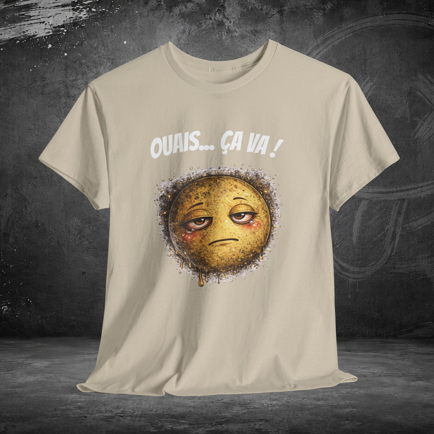 T-Shirt Mal Commodes — Emoji Blazé - Ouais... Ça Va !