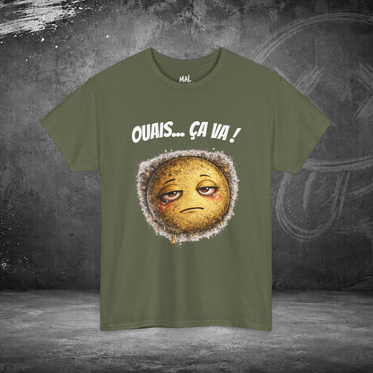 T-Shirt Mal Commodes — Emoji Blazé - Ouais... Ça Va !