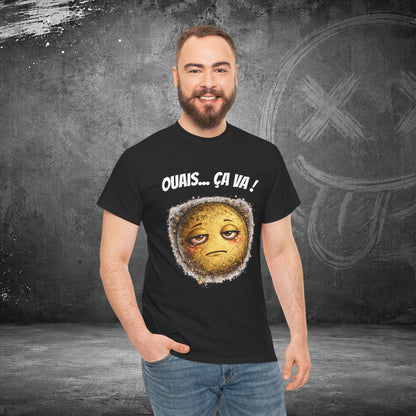 T-Shirt Mal Commodes — Emoji Blazé - Ouais... Ça Va !