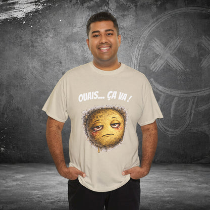 T-Shirt Mal Commodes — Emoji Blazé - Ouais... Ça Va !
