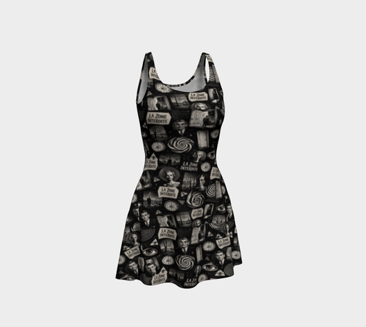 Robe Évasée Retro Psychédélique La Zone Interdite