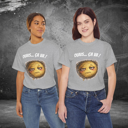 T-Shirt Mal Commodes — Emoji Blazé - Ouais... Ça Va !