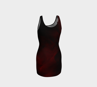 Robe Moulante Rouge Interdit