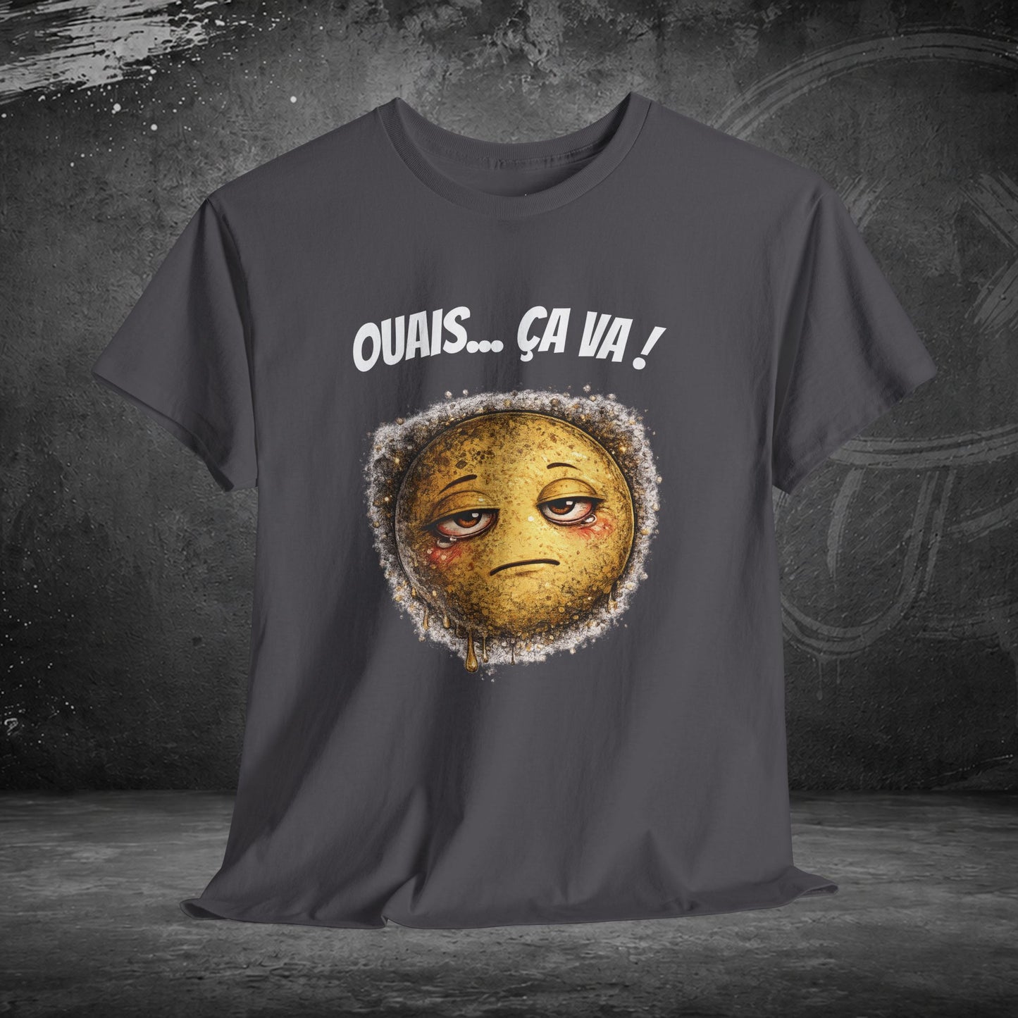 T-Shirt Mal Commodes — Emoji Blazé - Ouais... Ça Va !