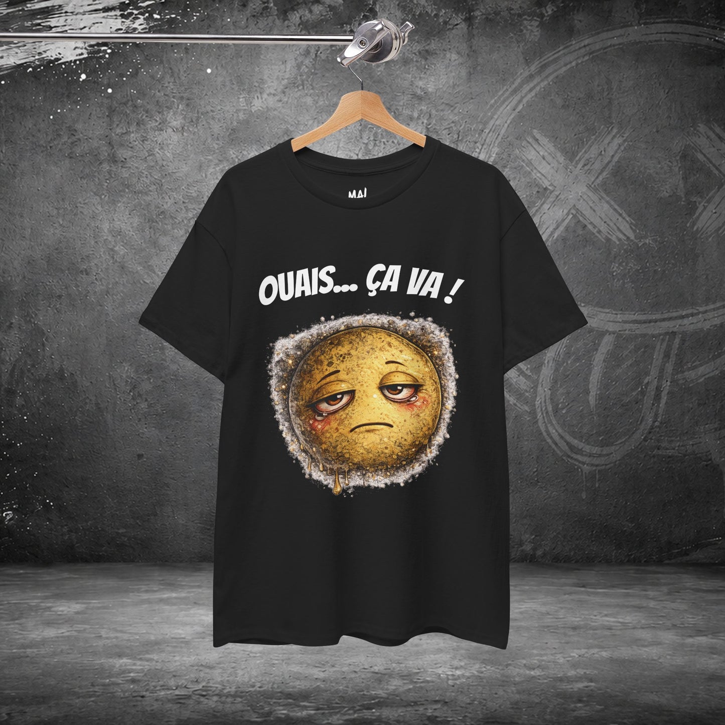 T-Shirt Mal Commodes — Emoji Blazé - Ouais... Ça Va !