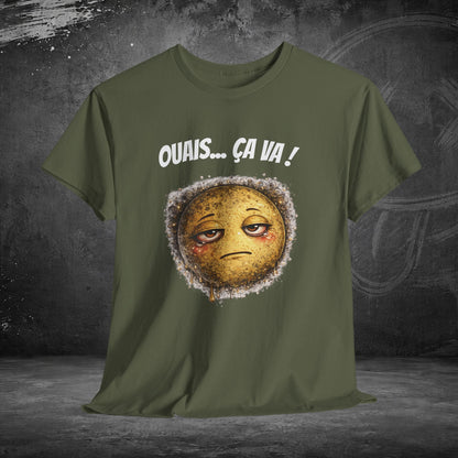 T-Shirt Mal Commodes — Emoji Blazé - Ouais... Ça Va !